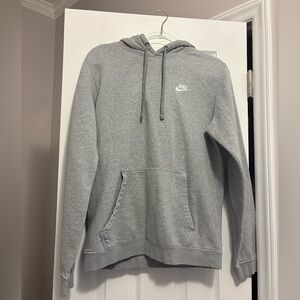 Small Nike Men's Heather Gray Hoodie